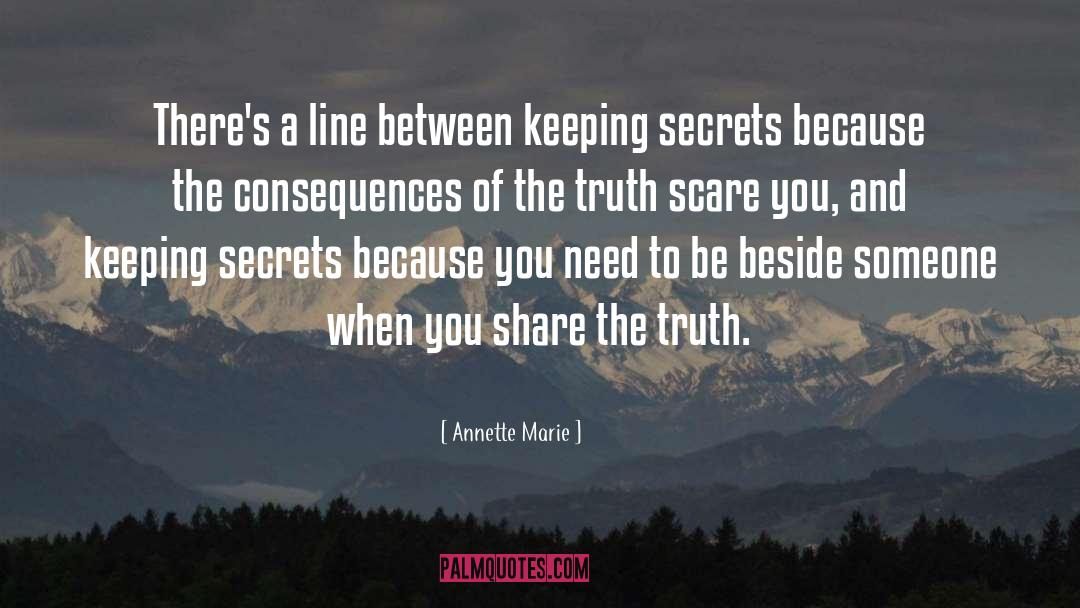 Keeping Secrets quotes by Annette Marie