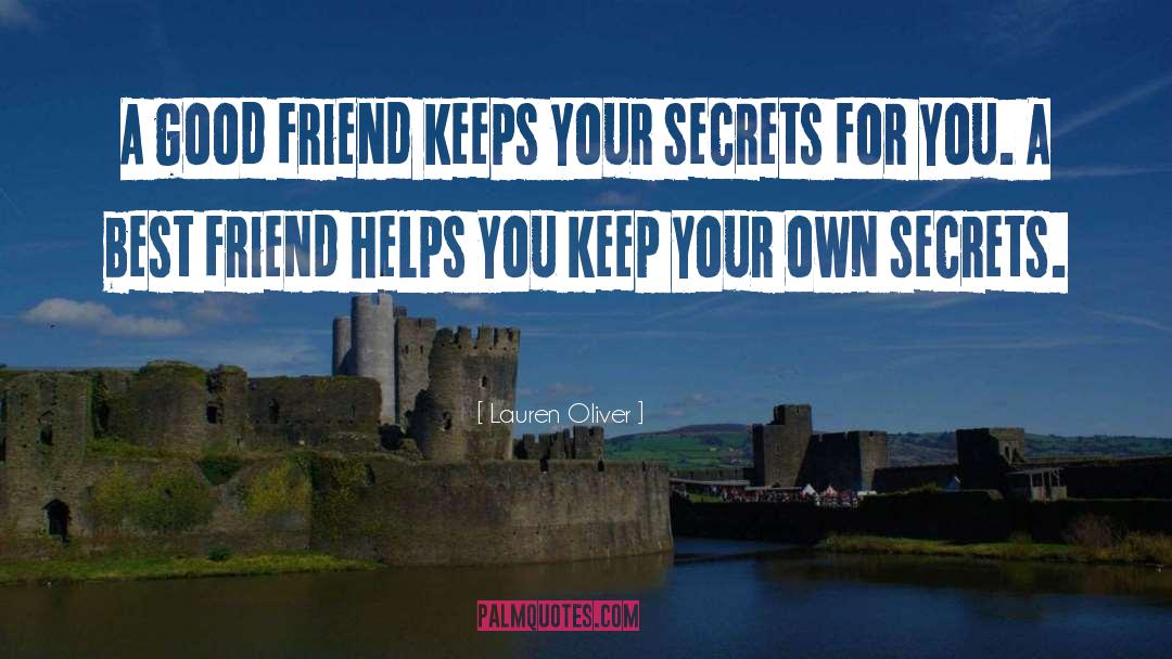 Keeping Secrets quotes by Lauren Oliver