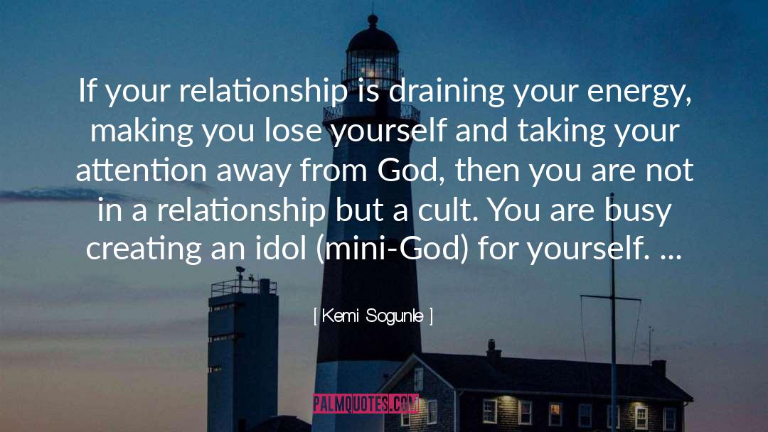 Keeping Yourself Busy quotes by Kemi Sogunle