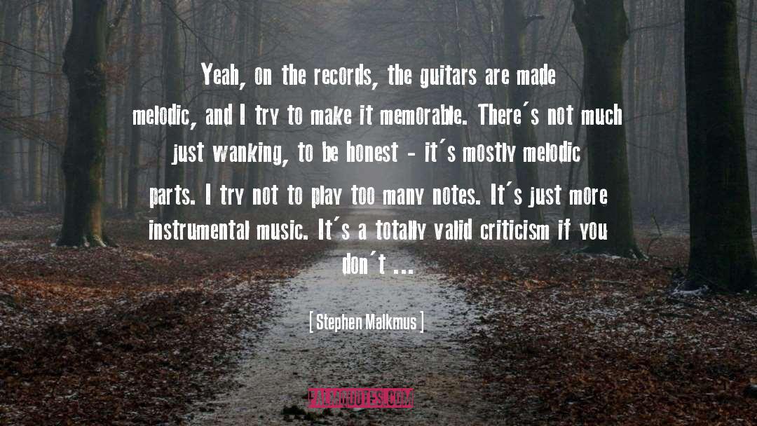 Kehlet Guitars quotes by Stephen Malkmus