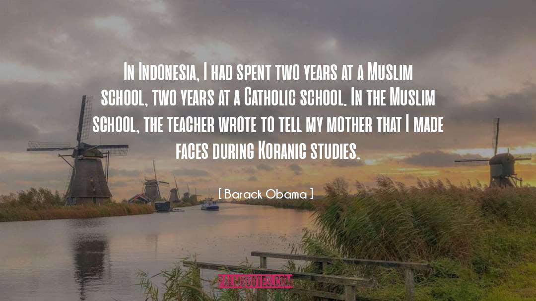 Kekafiran Indonesia quotes by Barack Obama