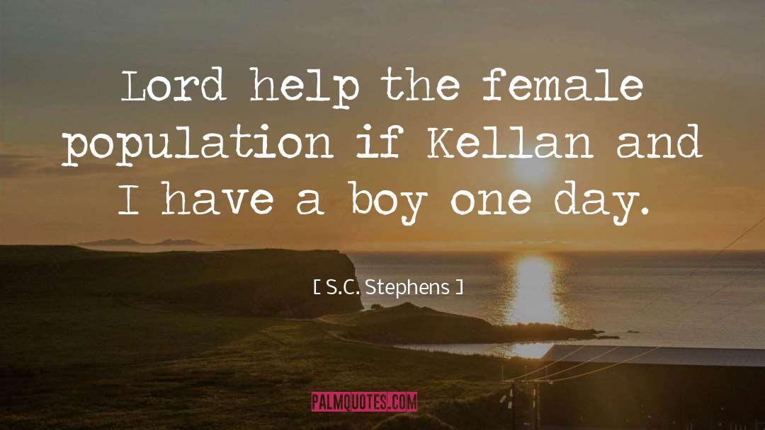 Kellan quotes by S.C. Stephens