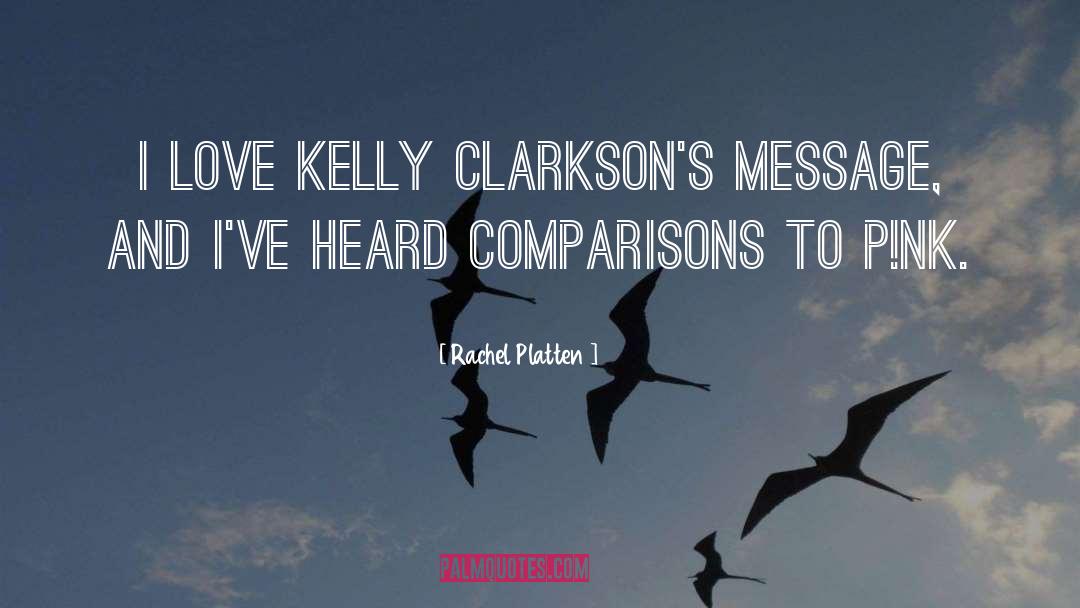 Kelly quotes by Rachel Platten