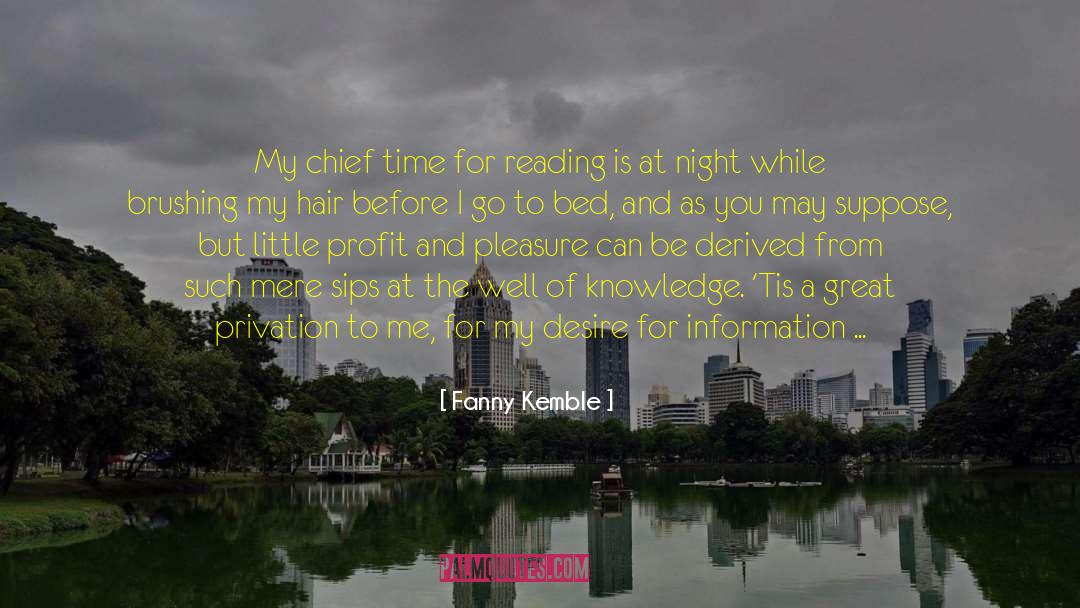 Kemble quotes by Fanny Kemble