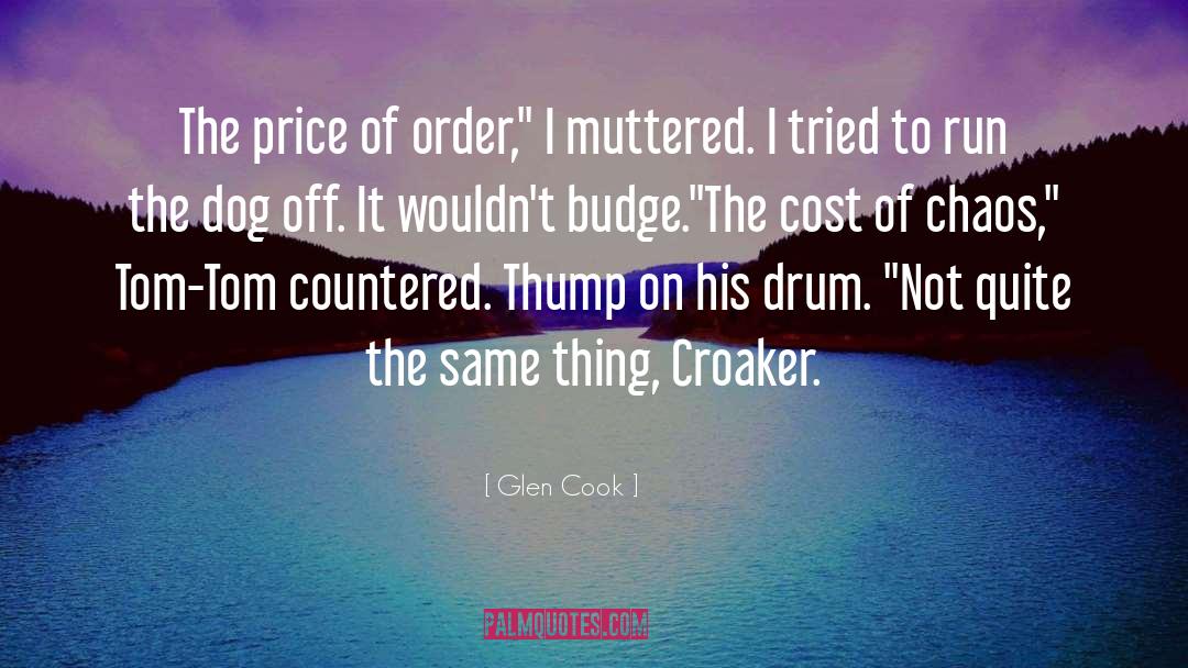 Ken Price quotes by Glen Cook