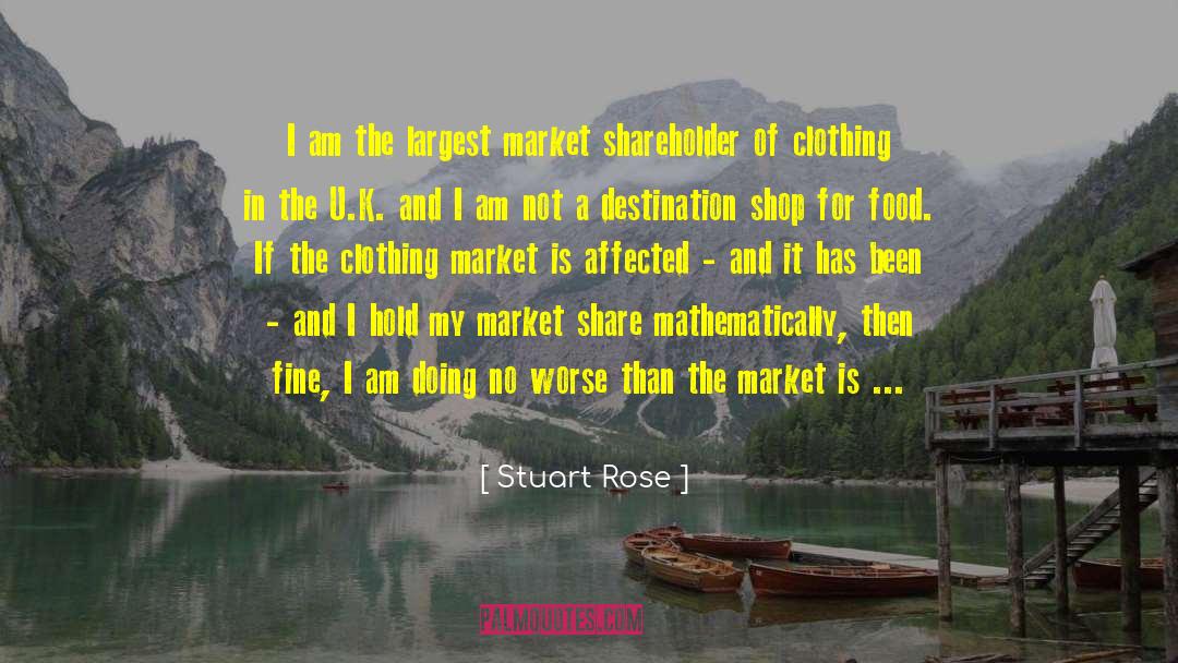 Kenar Clothing quotes by Stuart Rose