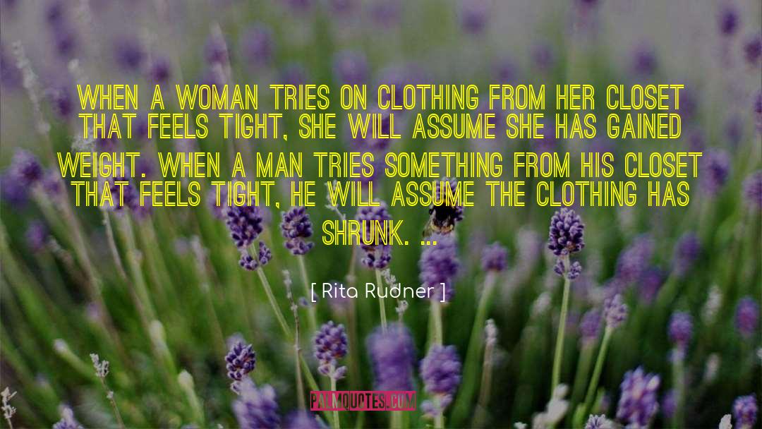 Kenar Clothing quotes by Rita Rudner