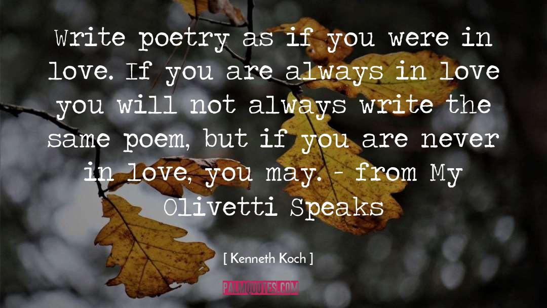 Kenneth quotes by Kenneth Koch