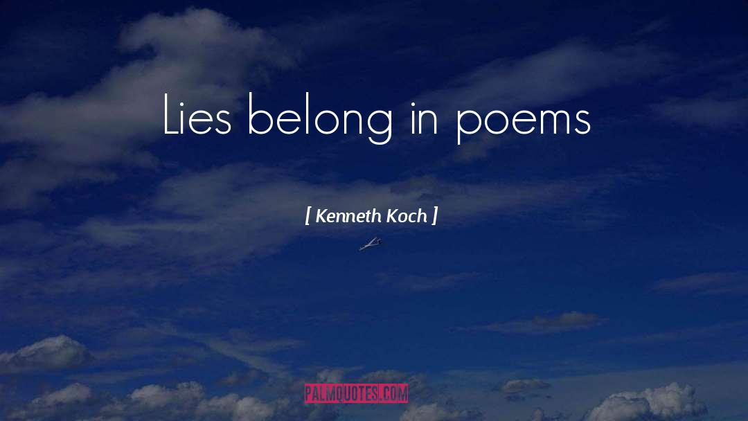 Kenneth Sutherland quotes by Kenneth Koch
