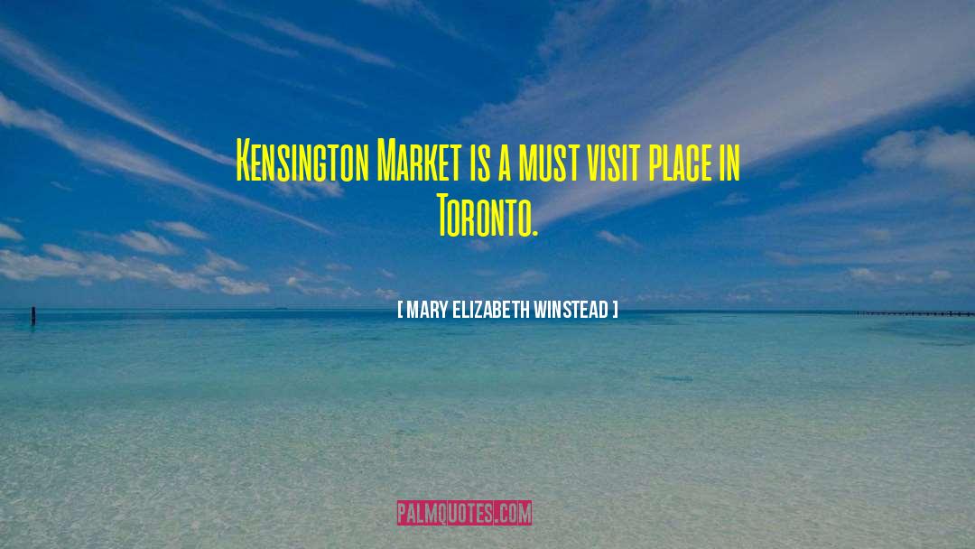 Kensington quotes by Mary Elizabeth Winstead