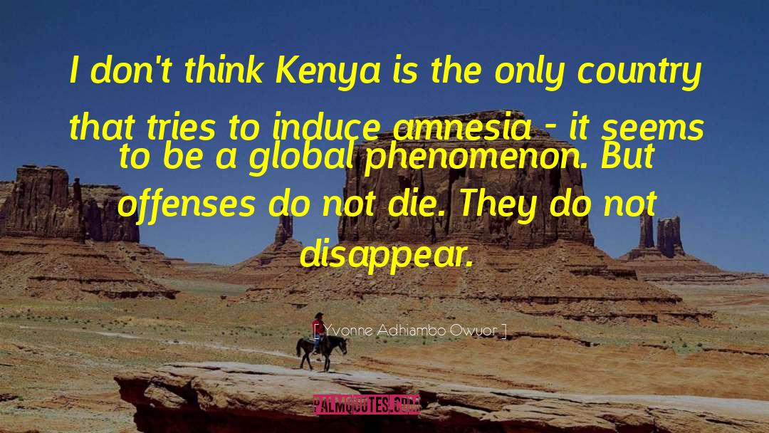 Kenya quotes by Yvonne Adhiambo Owuor