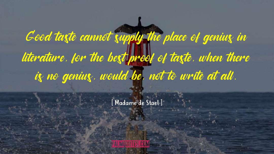 Kenyan Literature quotes by Madame De Stael