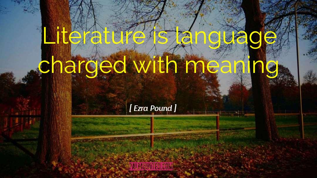 Kenyan Literature quotes by Ezra Pound