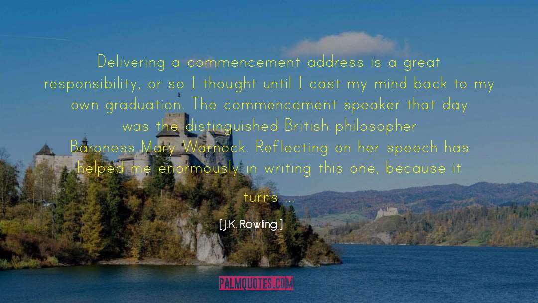 Kenyon Graduation Speech quotes by J.K. Rowling