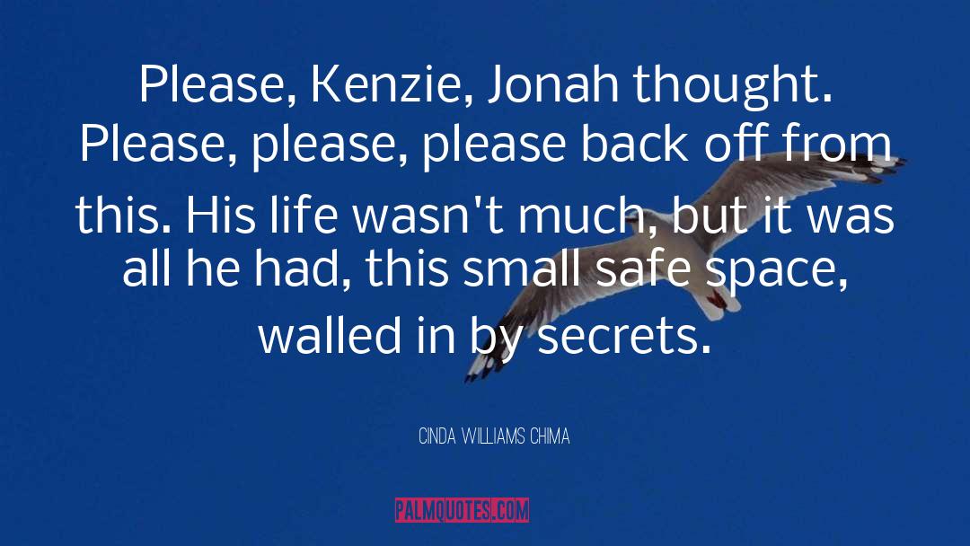 Kenzie quotes by Cinda Williams Chima