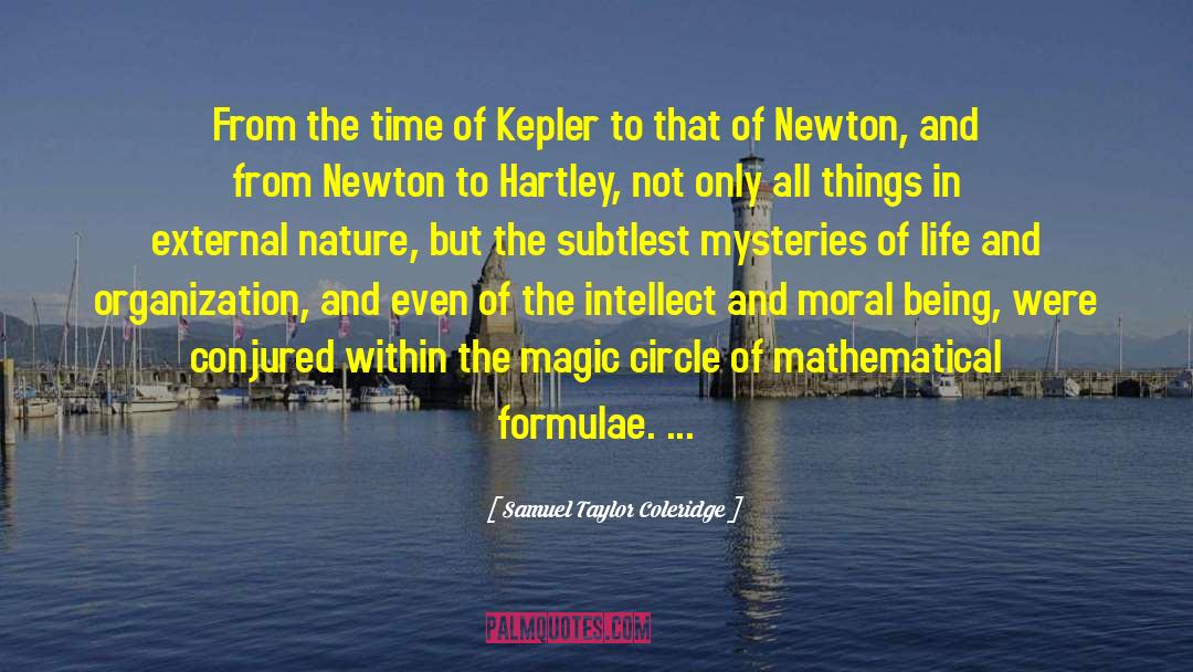 Kepler quotes by Samuel Taylor Coleridge