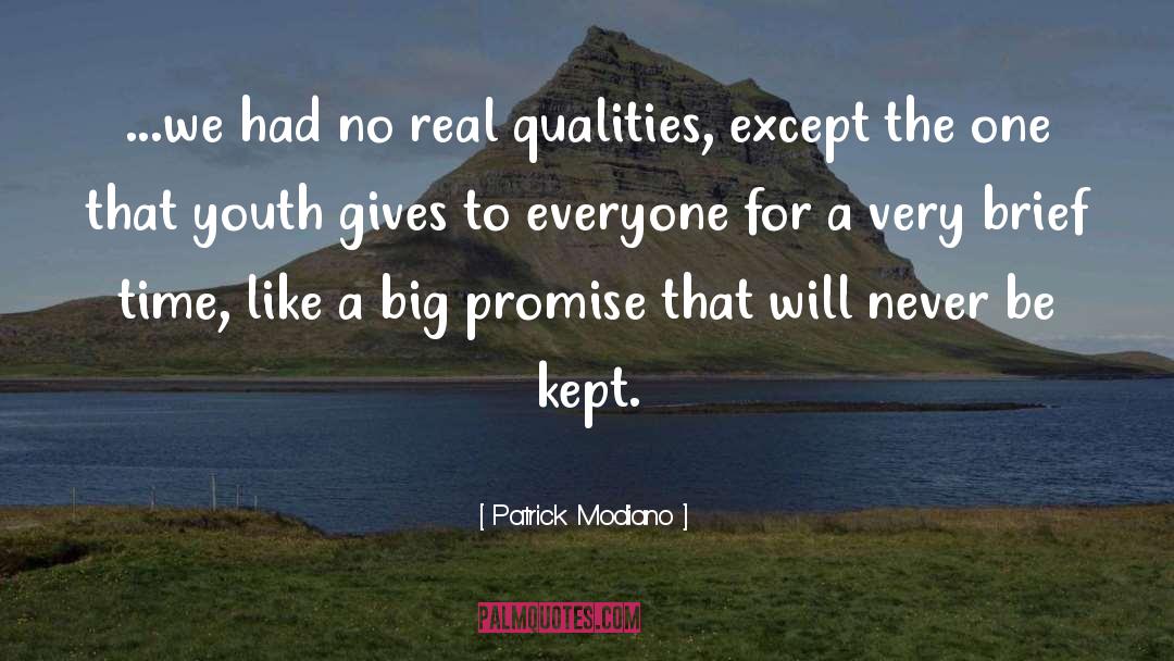 Kept Promises quotes by Patrick Modiano