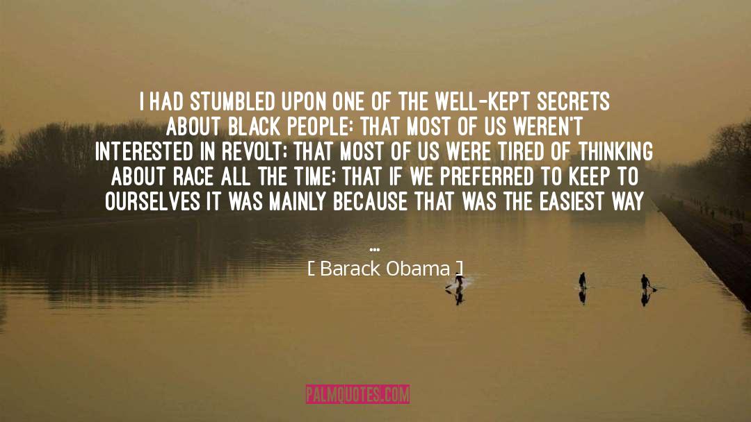 Kept Secrets quotes by Barack Obama