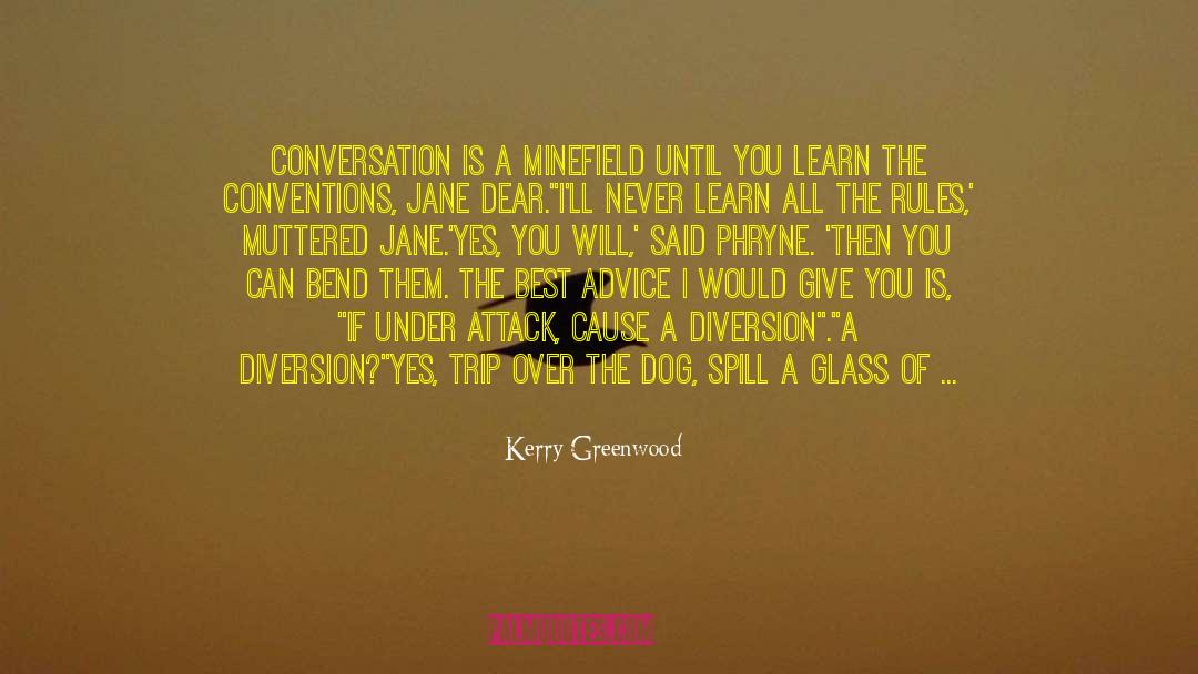 Kerry Greenwood quotes by Kerry Greenwood