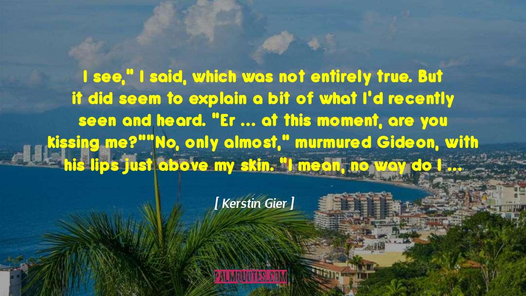 Kerstin Gier quotes by Kerstin Gier