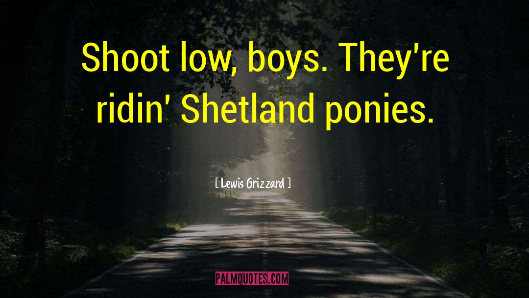 Kerswell Shetland quotes by Lewis Grizzard