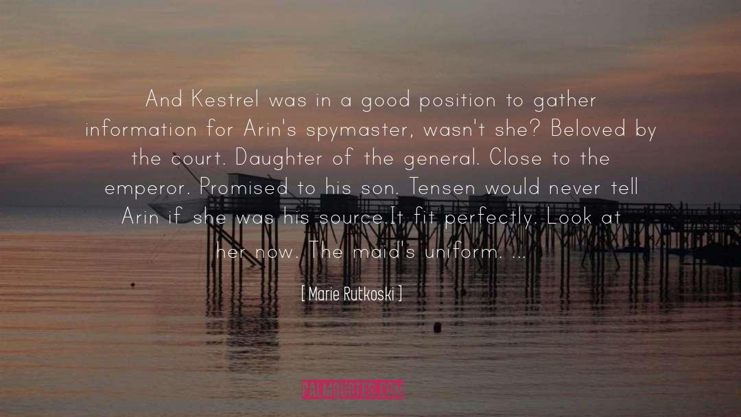 Kestrel quotes by Marie Rutkoski