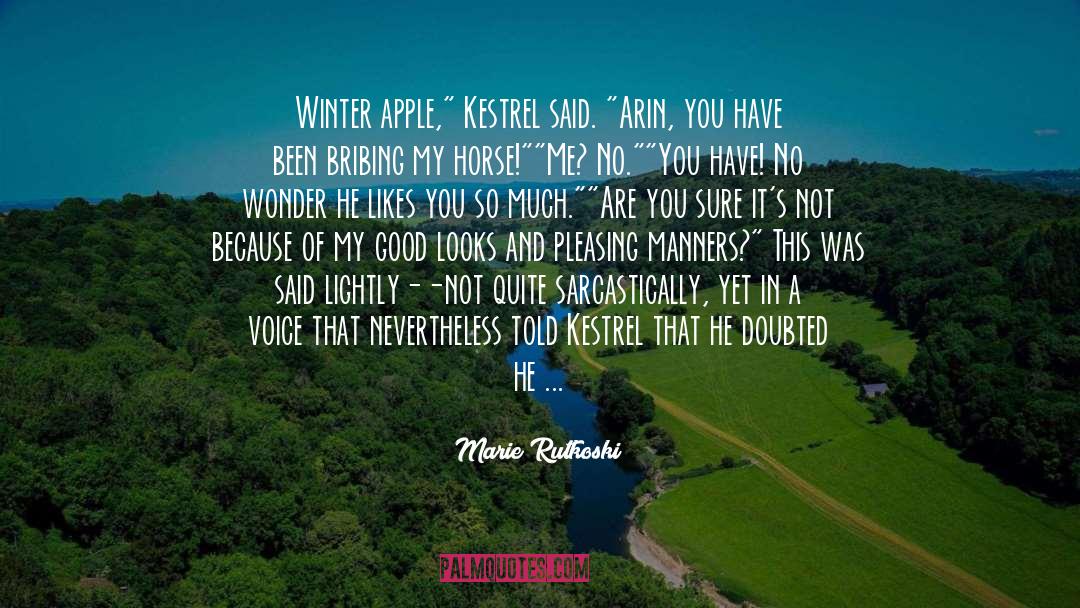 Kestrel quotes by Marie Rutkoski