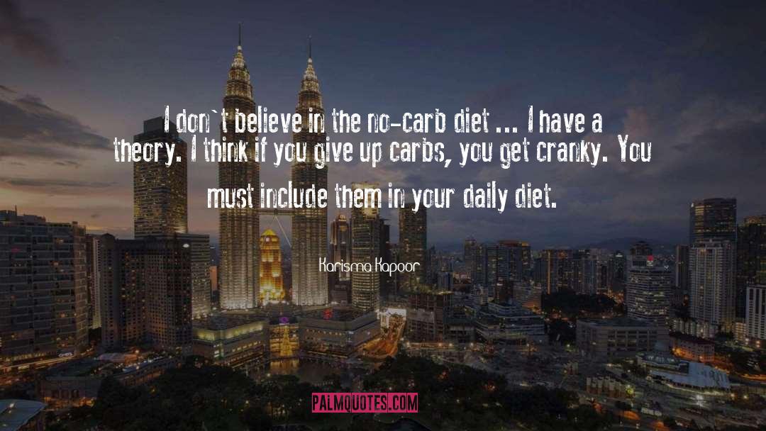 Ketogenic Diet quotes by Karisma Kapoor