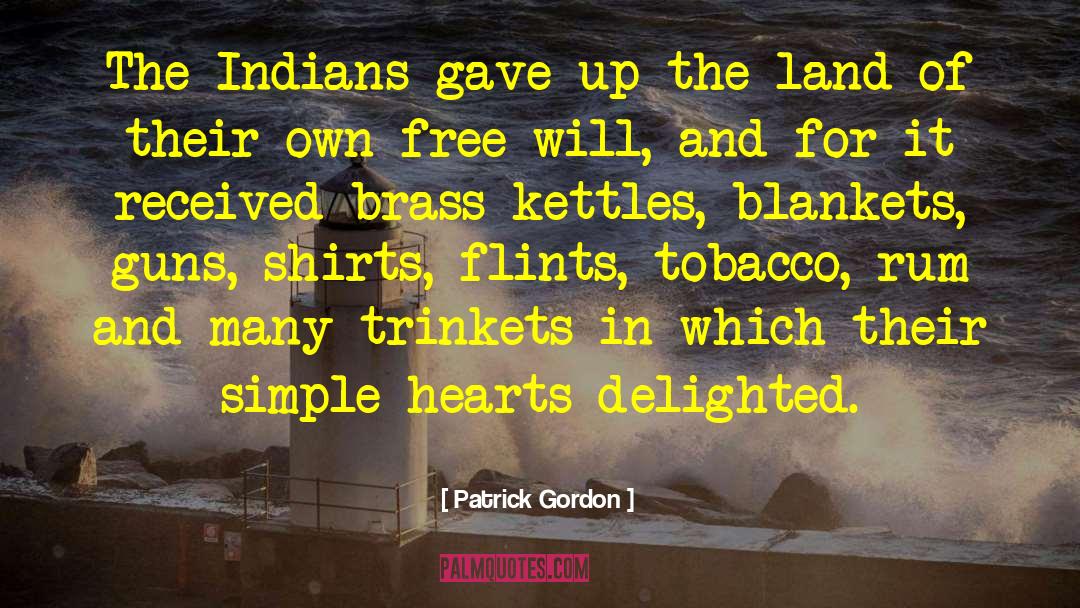 Kettles quotes by Patrick Gordon