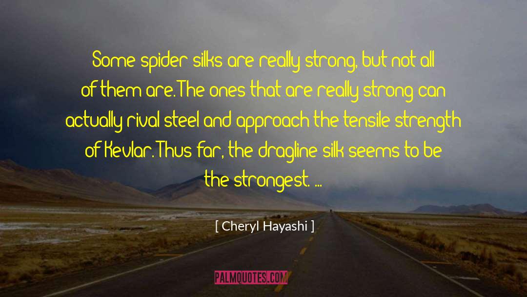 Kevlar quotes by Cheryl Hayashi