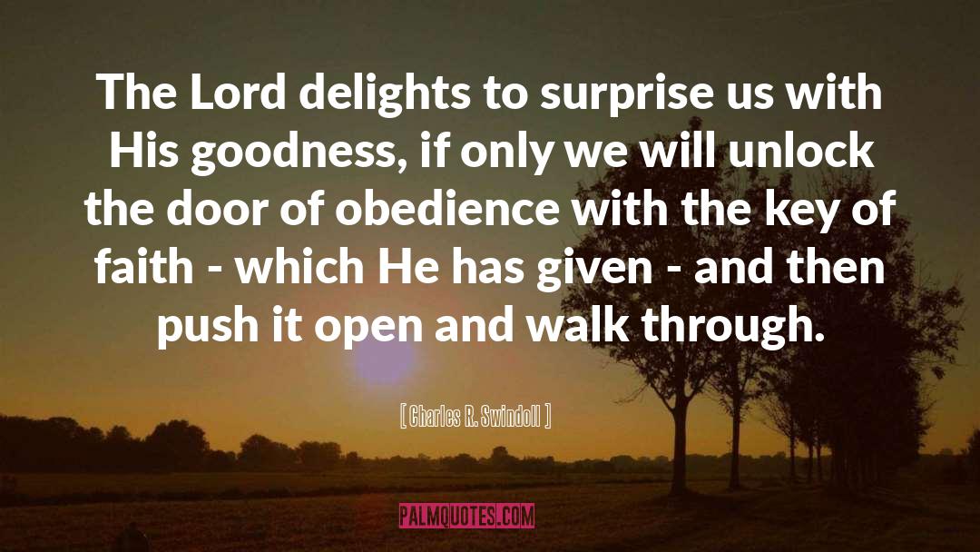 Key And Door quotes by Charles R. Swindoll