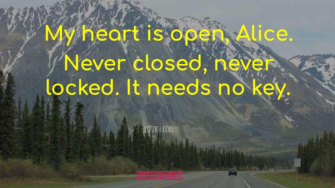Key Heart quotes by Lizzie Liddel