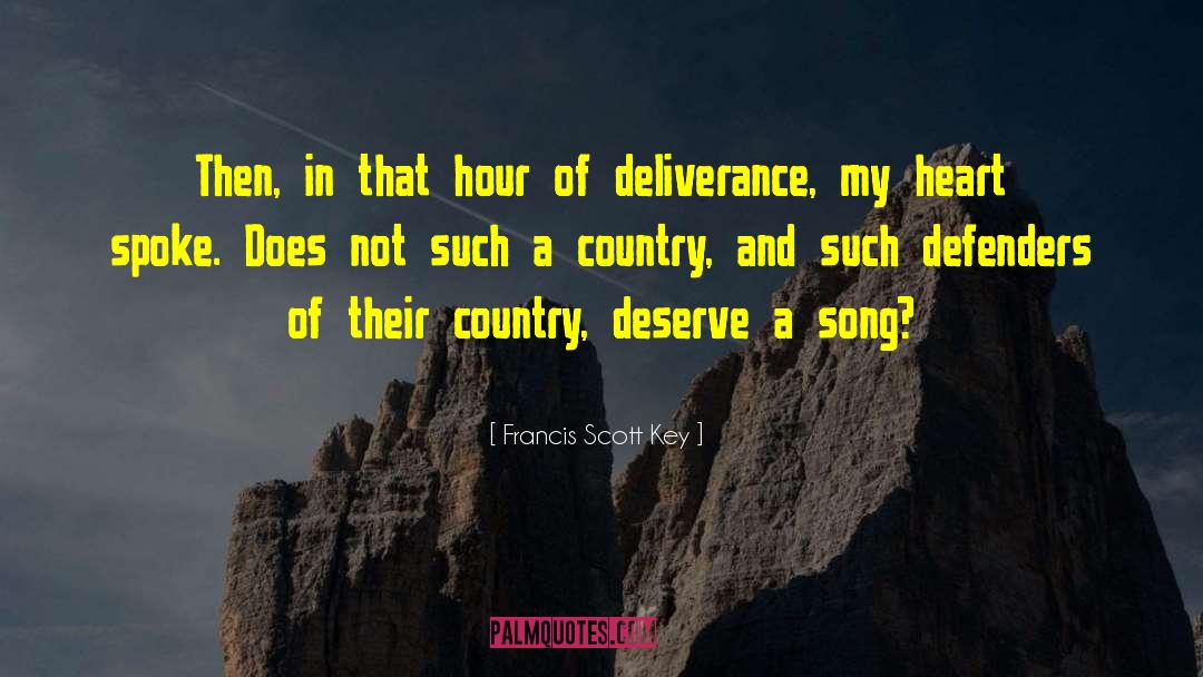 Key Heart quotes by Francis Scott Key