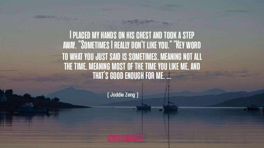 Key Of Success quotes by Joddie Zeng