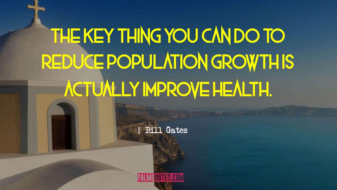 Key Things quotes by Bill Gates