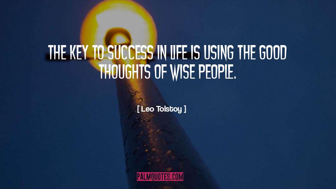 Key To Success quotes by Leo Tolstoy