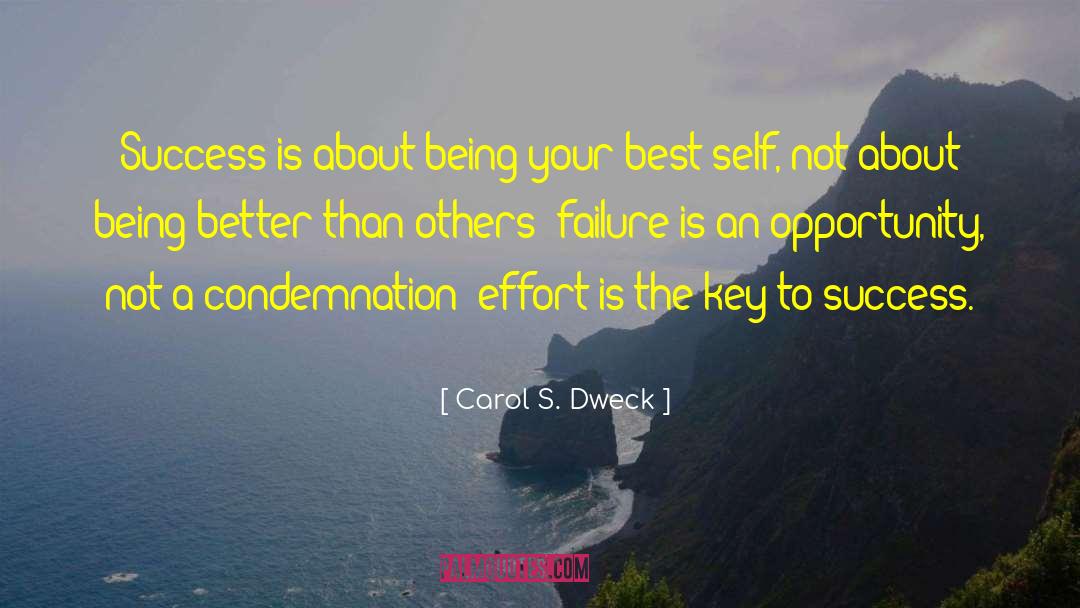 Key To Success quotes by Carol S. Dweck