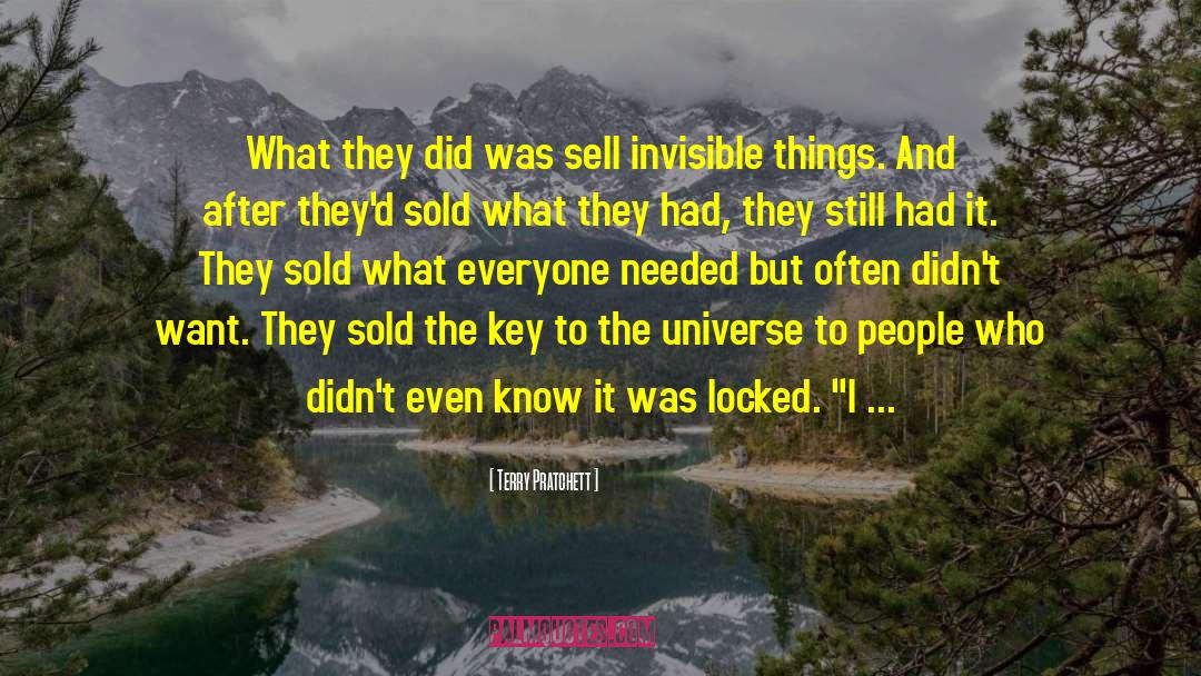 Key To The Universe quotes by Terry Pratchett