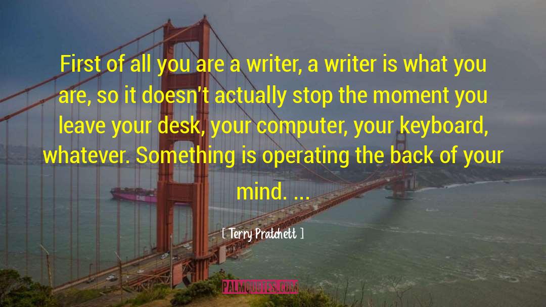 Keyboards quotes by Terry Pratchett