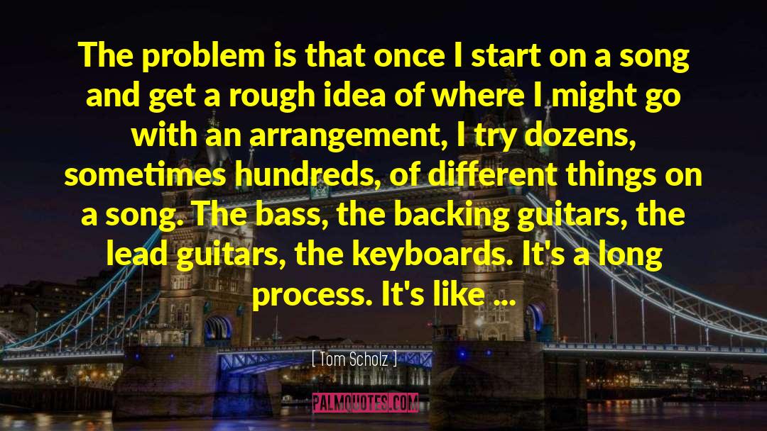 Keyboards quotes by Tom Scholz