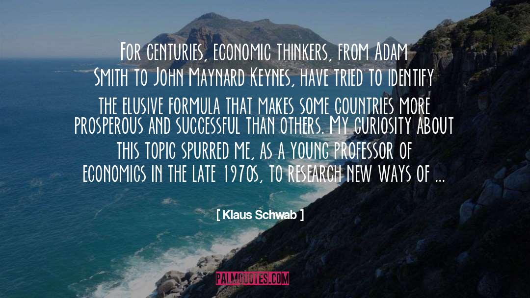 Keynes quotes by Klaus Schwab