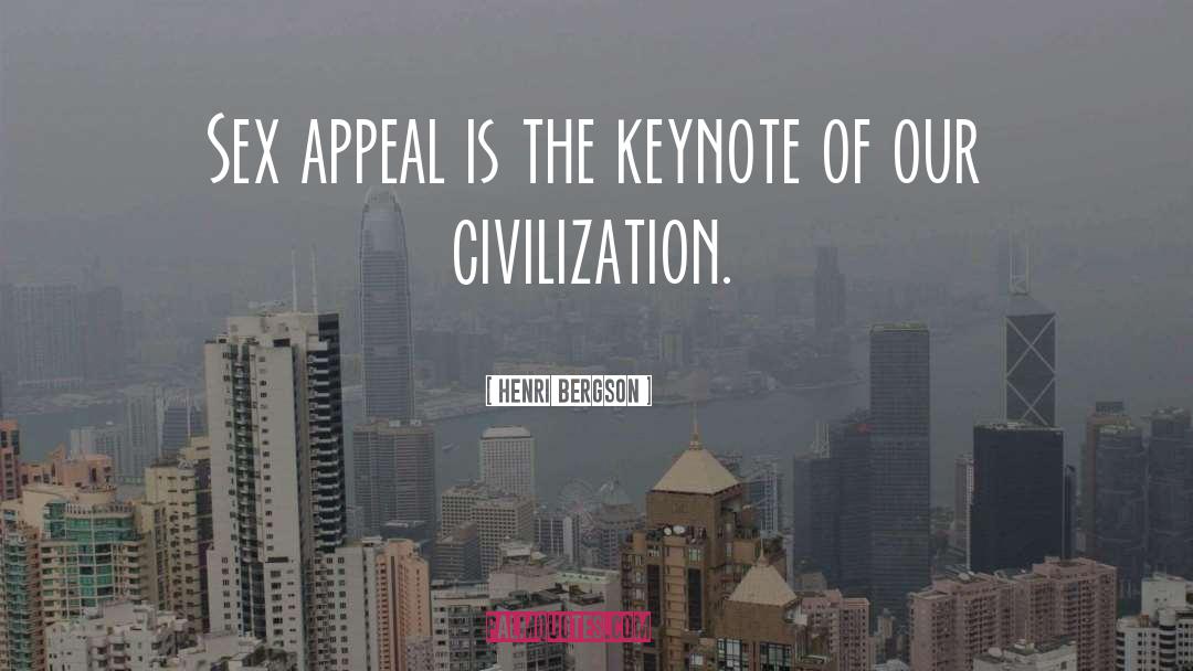 Keynote quotes by Henri Bergson