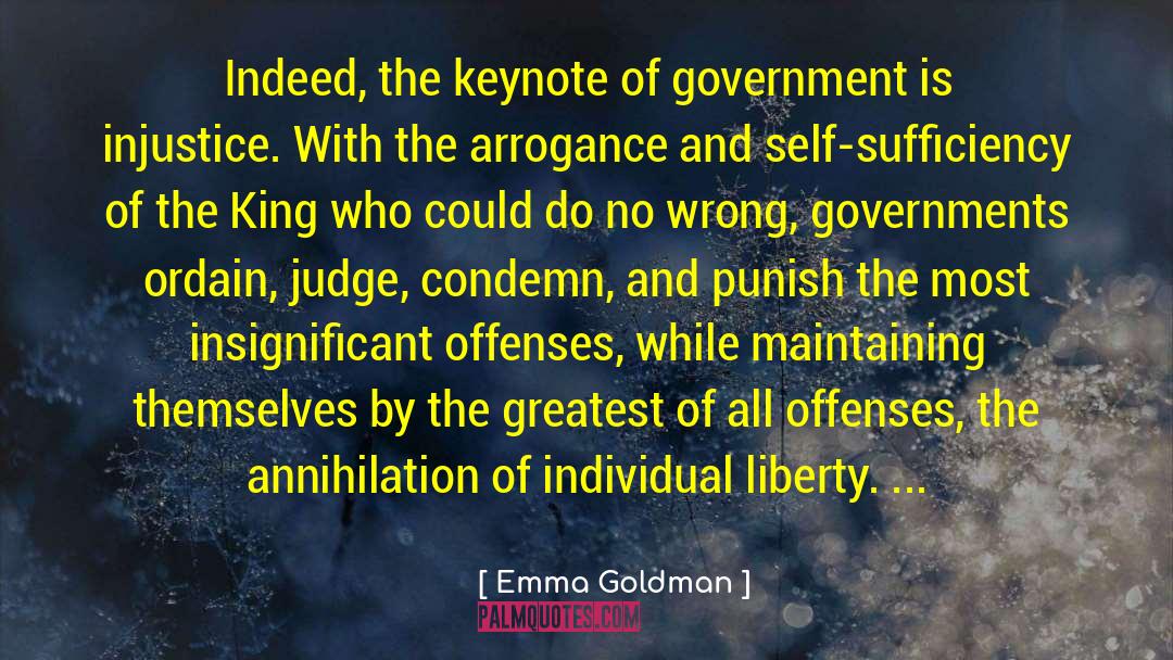 Keynote quotes by Emma Goldman
