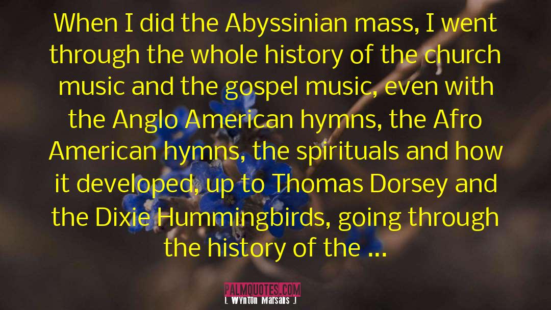 Keynotes Gospel quotes by Wynton Marsalis