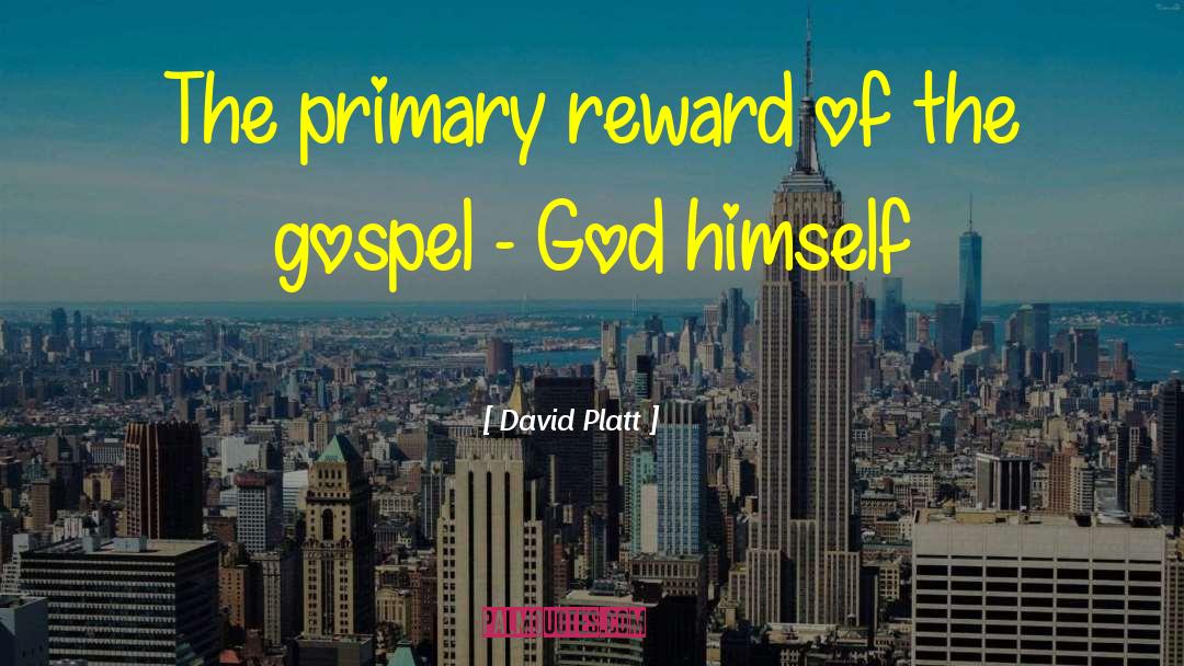 Keynotes Gospel quotes by David Platt