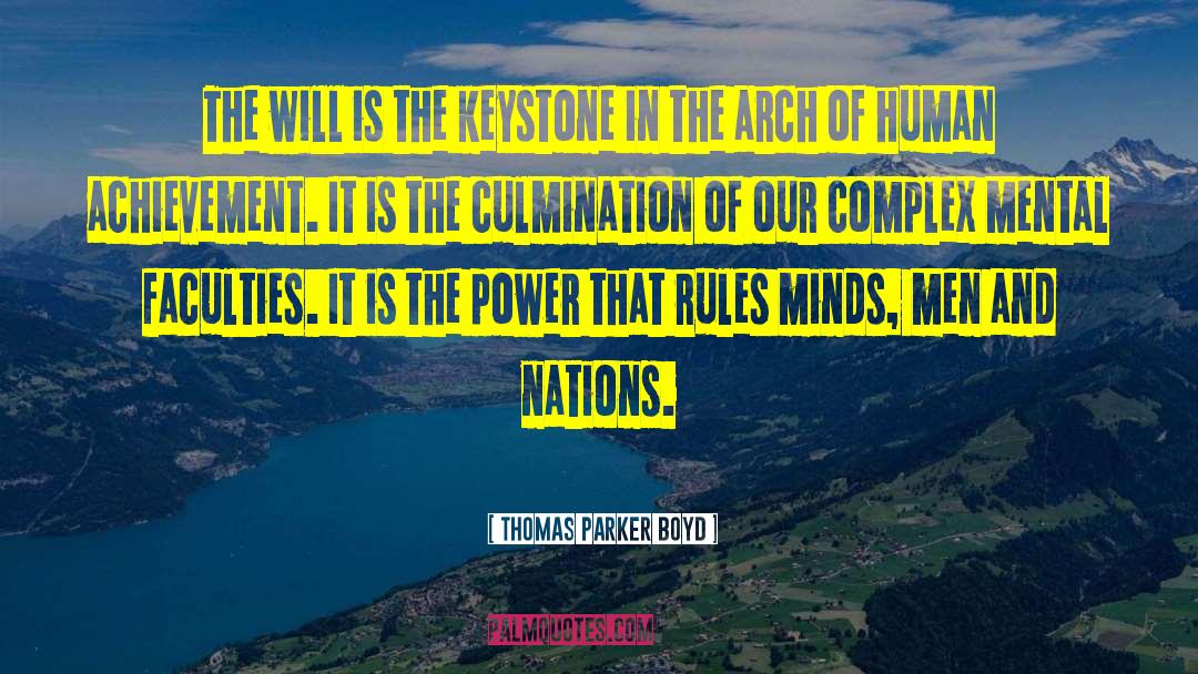 Keystone quotes by Thomas Parker Boyd