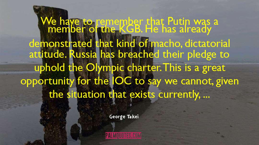 Kgb quotes by George Takei