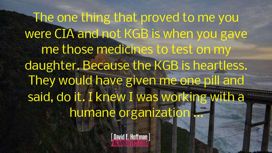 Kgb quotes by David E. Hoffman
