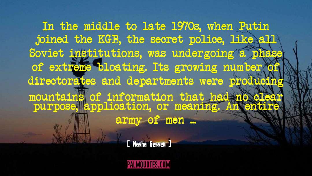 Kgb quotes by Masha Gessen