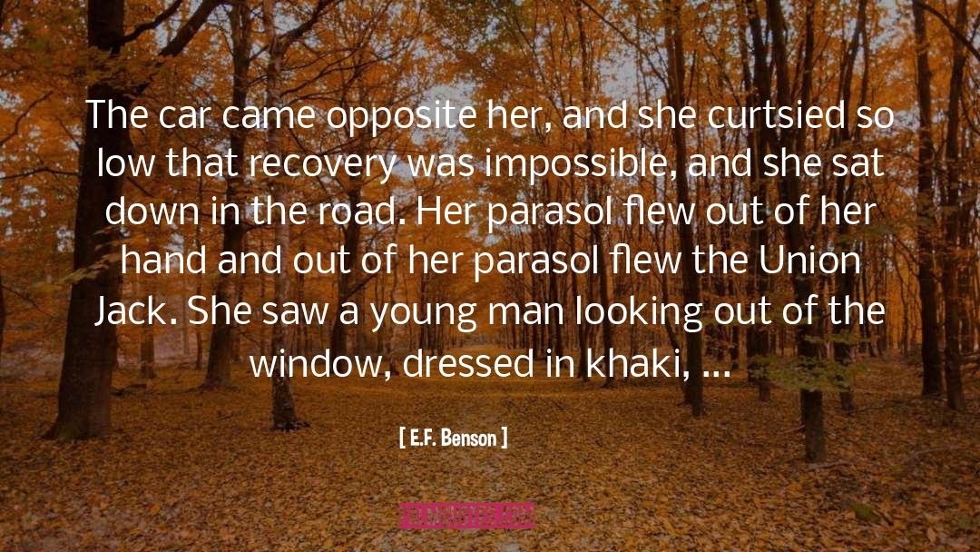 Khaki quotes by E.F. Benson